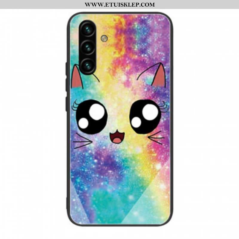 Etui do Samsung Galaxy A13 5G / A04s Kot Ze Szkła Hartowanego